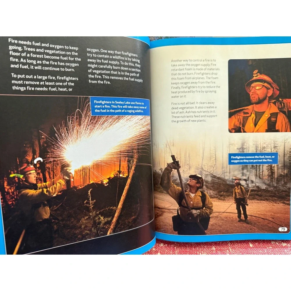 National Geographic Science Big Ideas Book Set Life Physical Earth Science 3 Pc